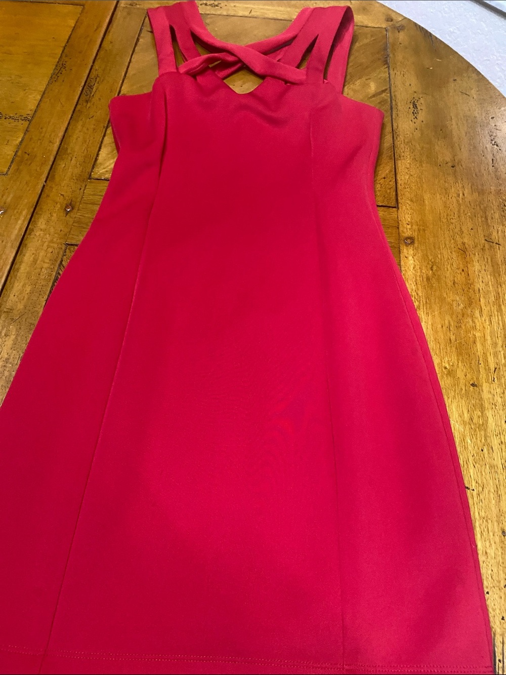 G by Guess Red Strappy Mini Dress